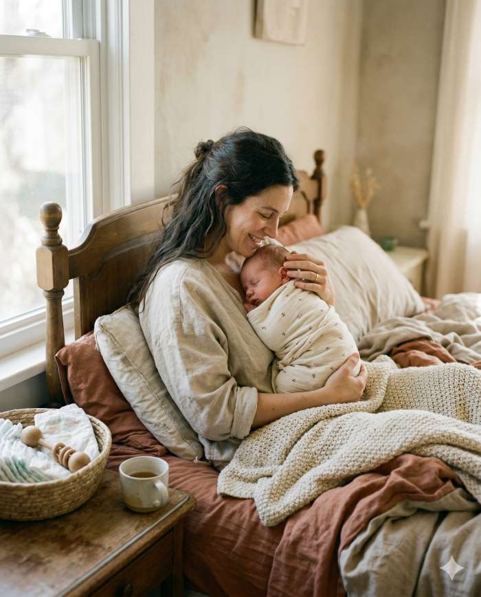 Comment préparer son post-partum pour éviter l’épuisement ? Conseils concrets et réalistes pour vivre les premières semaines avec bébé plus sereinement