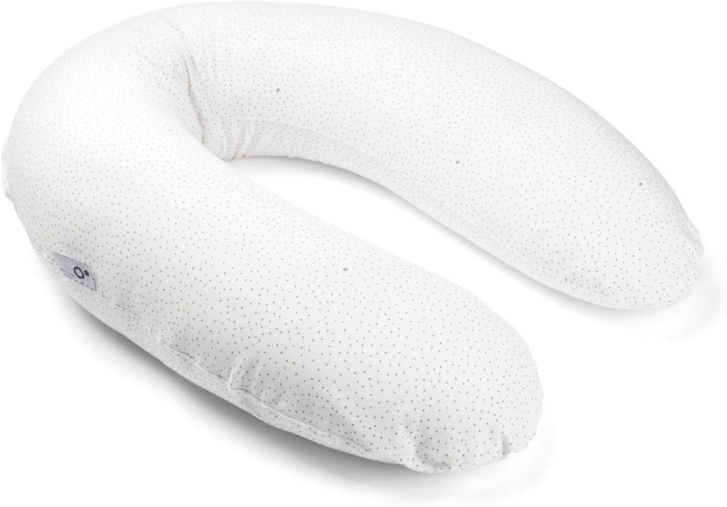 coussin d’allaitement doomoo Buddy pour future maman qui cherche comment choisir un coussin d’allaitement polyvalent