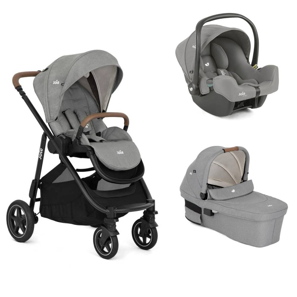 Poussette 3 en 1 milieu de gamme pour les mamans qui vivent à la campagne