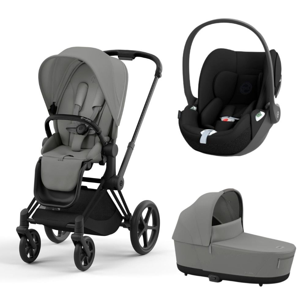 poussette 3 en 1 haut de gamme pour les parents qui vivent à la campagne